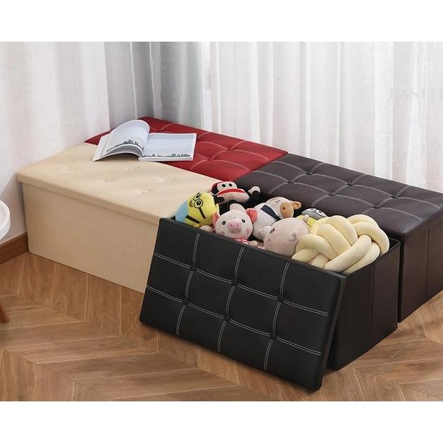 Sofa Laci Penyimpanan Sofa Box Storage / Box Penyimpanan Mainan / Sofa Box Minimalis Penyimpanan Rum