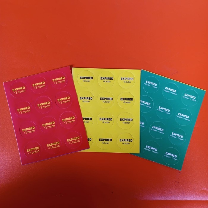 

Stiker Obat Kadaluwarsa - Stiker Penanda Expired Obat