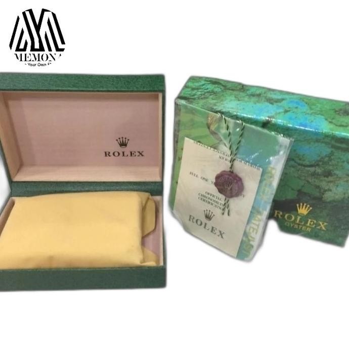 KOTAK BOX ROLEX FULLSET ORIGINAL V.1 (Vintage Box Only)