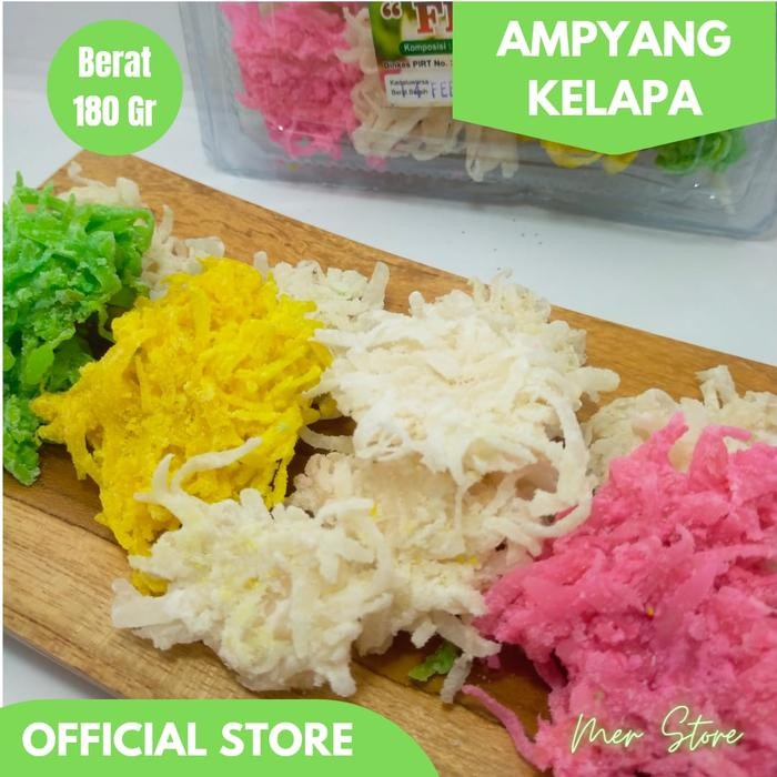 

NEW Ampyang Kelapa 180gram oleholehjogja Food Snacks Makanan Cemilan Pedas Keripik Kering Kerupuk