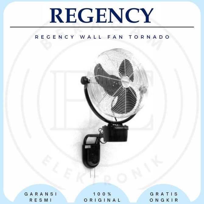 Grosir Regency Wall Fan Tornado Tw 12" 14" 16" 18" 20" 26" Inch Wall Fan Ori