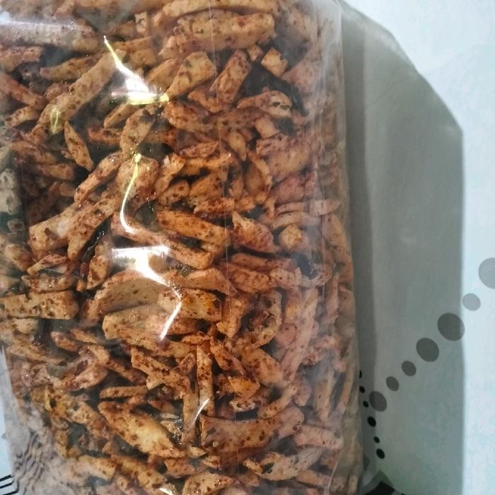 

TERUJI basreng stik pedas daun jeruk 2kg makanan kering Snack
