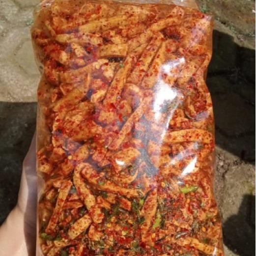 

EKSLUSIF BASRENG PEDAS 1 KG EXTRA DAUN JERUK food snacks Camilan