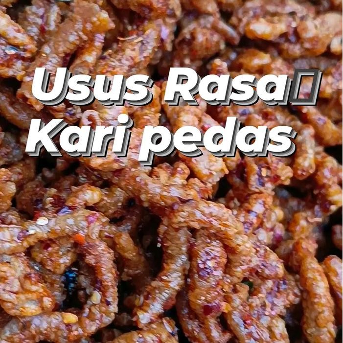 

NEW usus krispy rasa kari pedas daun jeruk 100 gram Food Snacks