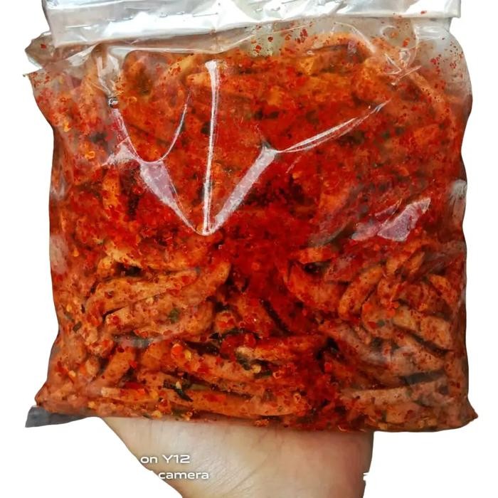 

BERGARANSI BASRENG EXTRA PEDAS DAUN JERUK 500GRAM Food Snacks
