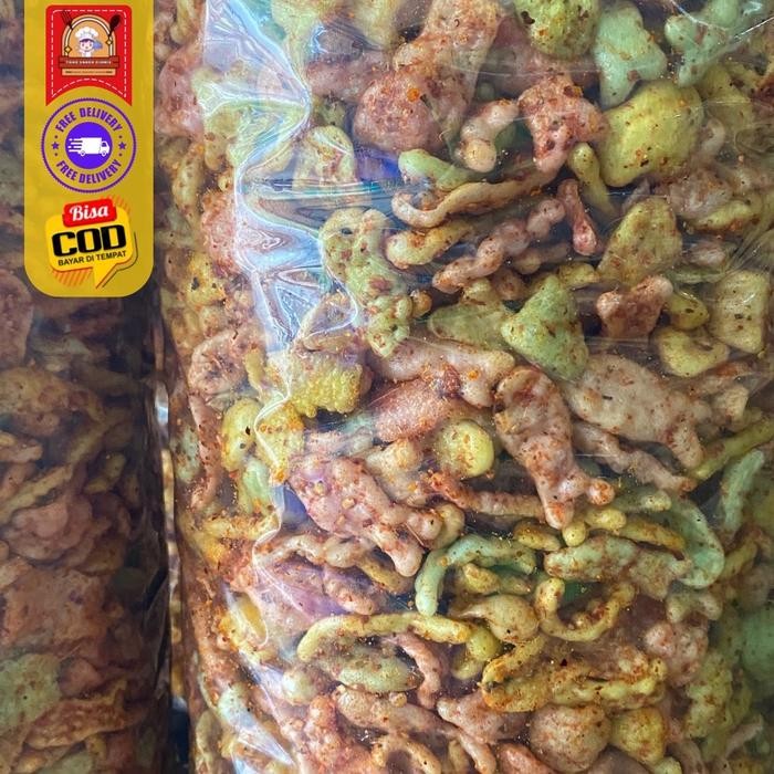 

TERMURAH KERUPUK IKAN GURIH PEDAS 500 gram Food Kering