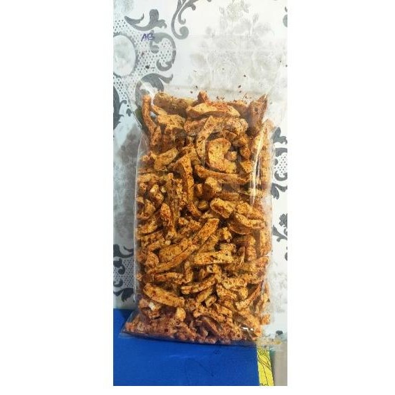 

HEMAT 500 gram Basreng Pedas Daun Jeruk Snacks Food - Goreng Kering