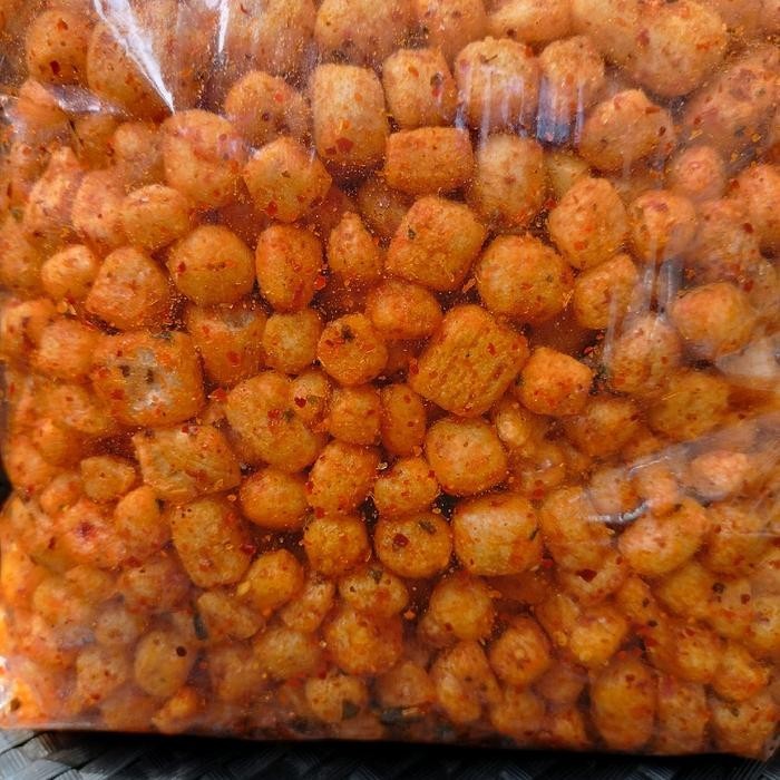 

SALE cimol crispy pedas 500 gram Food Snacks Camilan Crispy