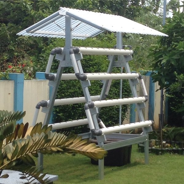 Kit Hidroponik Nft / Dft Rangka Baja Ringan Fullset