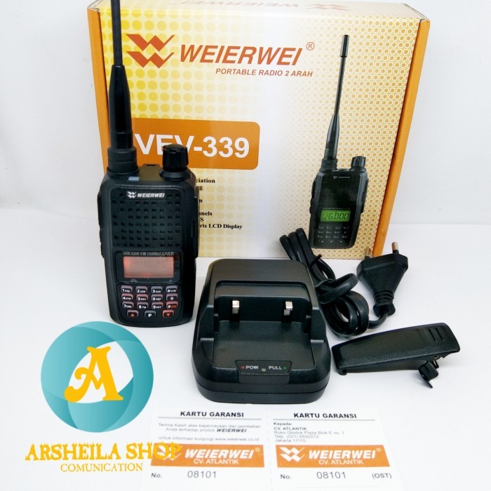 Ht Weierwei Vev 339 Vhf Pengganti Weirwei Vev 688