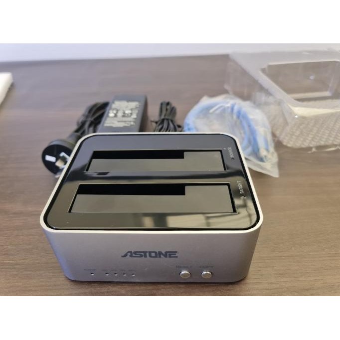 CO Astone CloneDock DOC-232 Dual Hard Drive USB 3.0