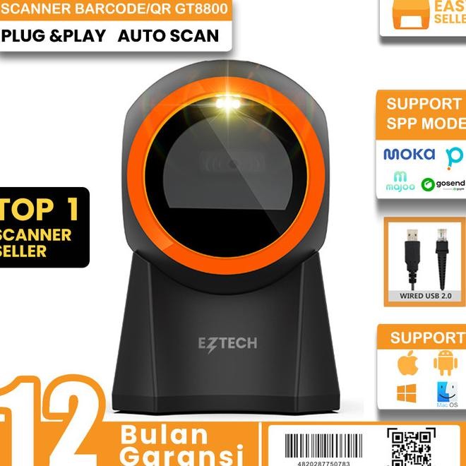 Barcode Scanner 1D & 2D Support Usb Wireless Bluetooth Scan Barcode