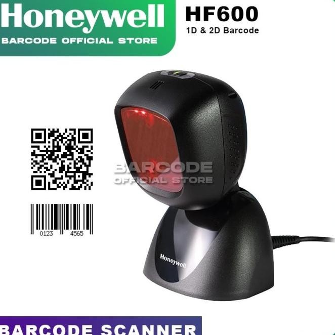 Scanner Barcode Honeywell Hf600 Imager 2D (Model Duduk ) Scan Layar Hp