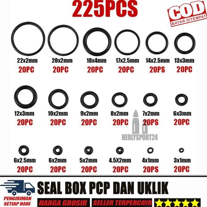 Produk Baru ORING SEAL BOX PCP SIL BOX PCP SEAL BOX ORING PCP SEAL BOX HITAM NBR