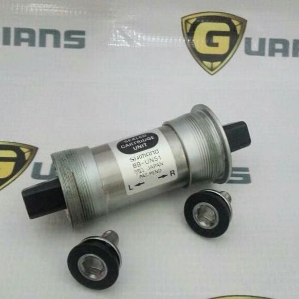 Bottom bracket / BB kotak Bearing shimano UN51 japan Siap Kirim