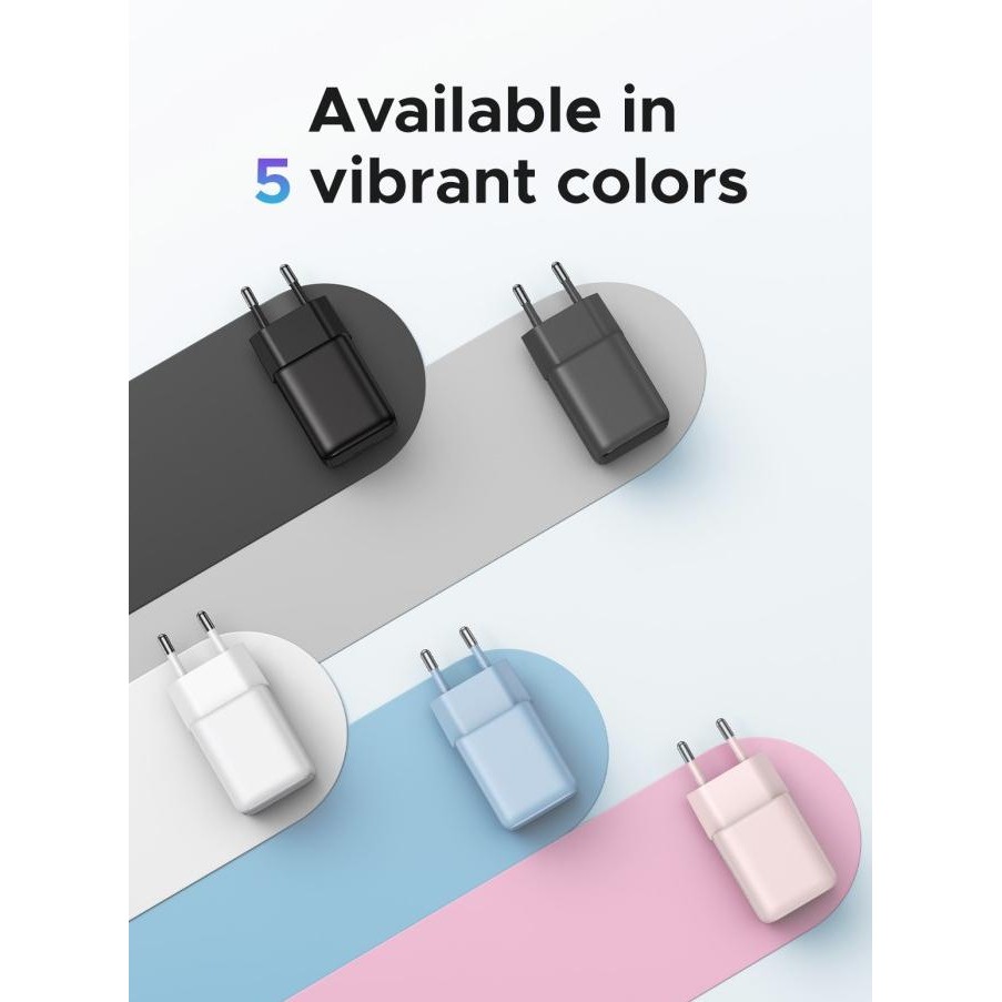 terbaru ugreen kepala charger iphone mini size 20w fast charging 10220