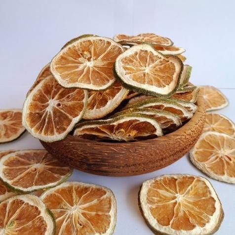 ,,,,,,,] Lemon dried slice 1kg / buah lemon irisan