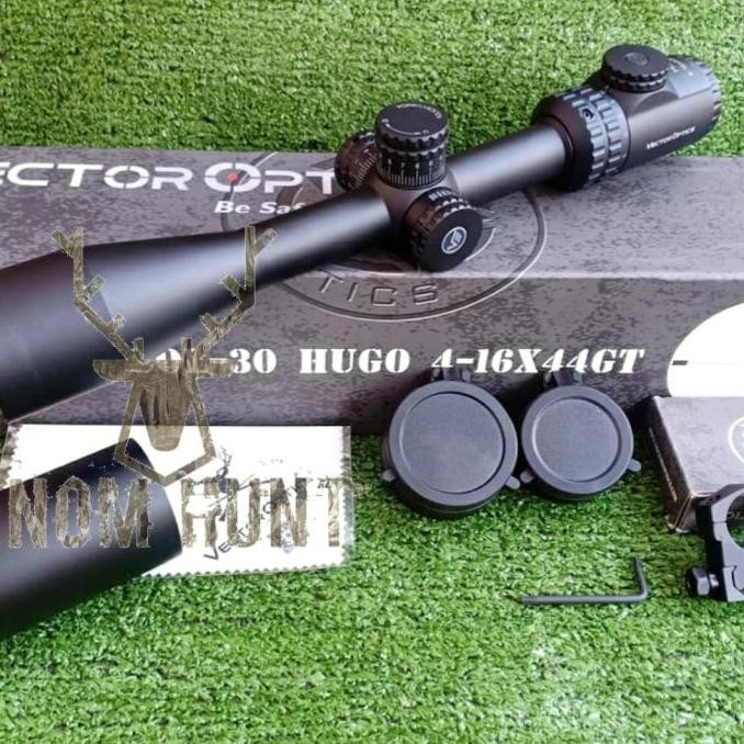 Terlaris Telescope Vector Optics Hugo 4-16X44Gt/Sf Dot Reticle Ready Stok