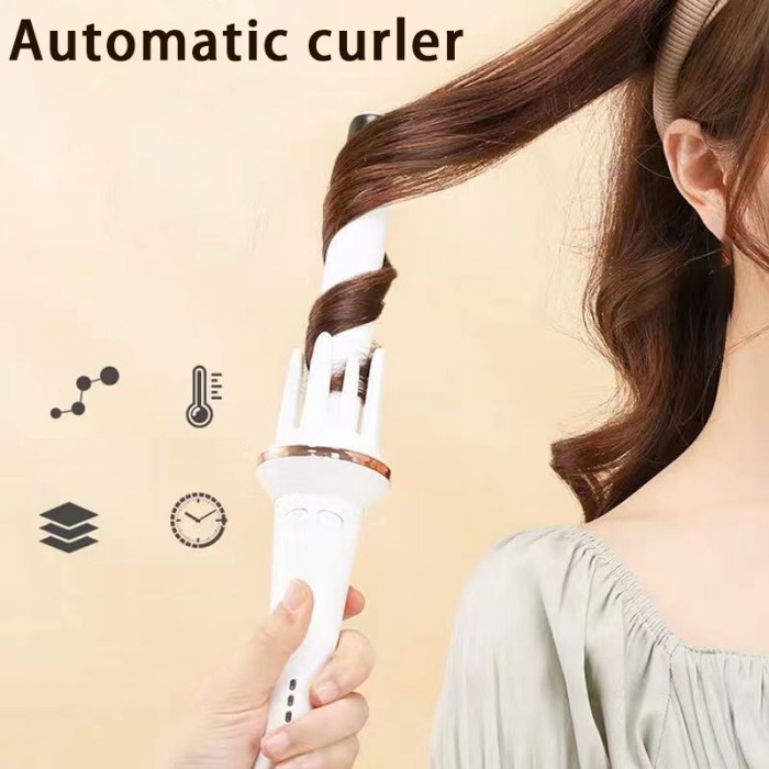 Catokan Rambut Keriting Keramik Curly Otomatis Libra Hair Styler