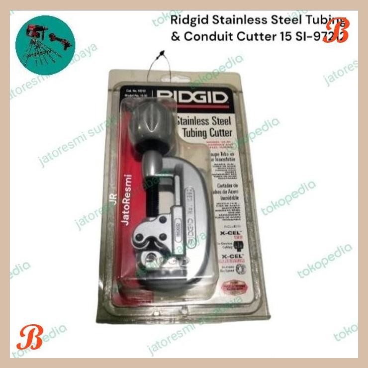 

| JTS | RIDGID STAINLESS STEEL TUBING CONDUIT CUTTER 15 SI-97212 PEMOTONG PIPA