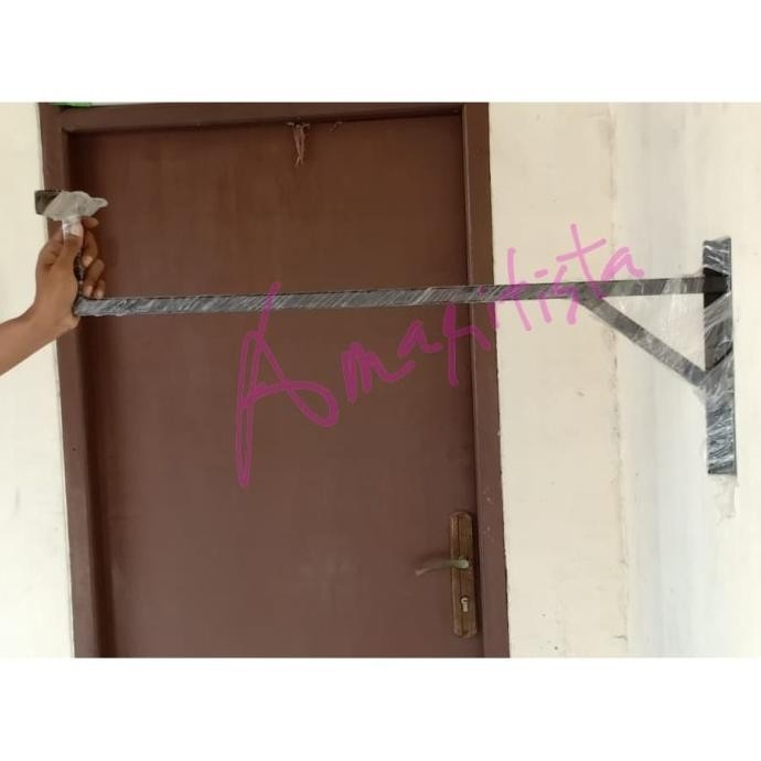 Bracket Kap Sorot atau Tiang buat Lampu Reklame banner dll Siap Kirim