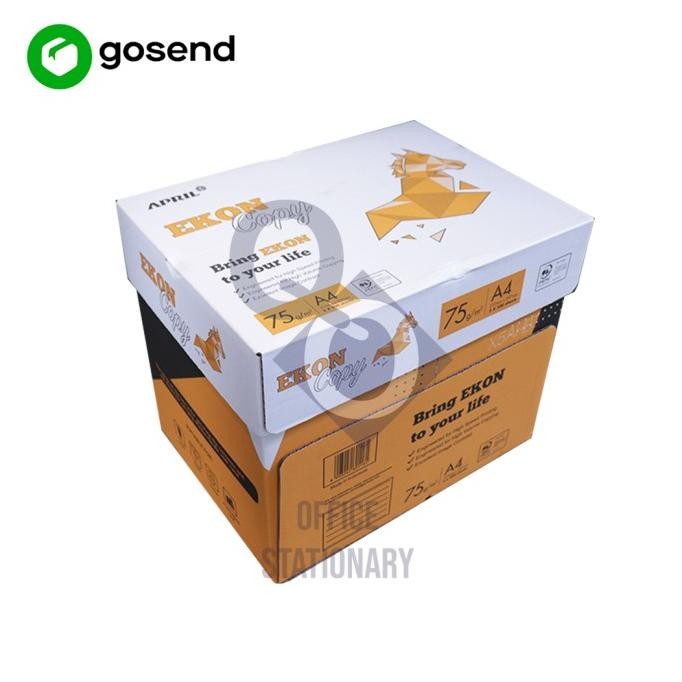 

Kertas Hvs A4 75Gr Ekon 1 Dus - Murah Khusus Gosend / Grab
