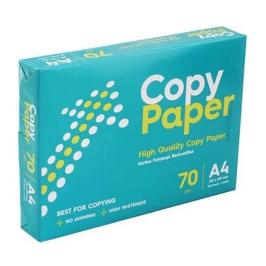 

[Grab/Gojek] Kertas Fotocopy Print Hvs A4 Copy Paper 70 G Box Dus