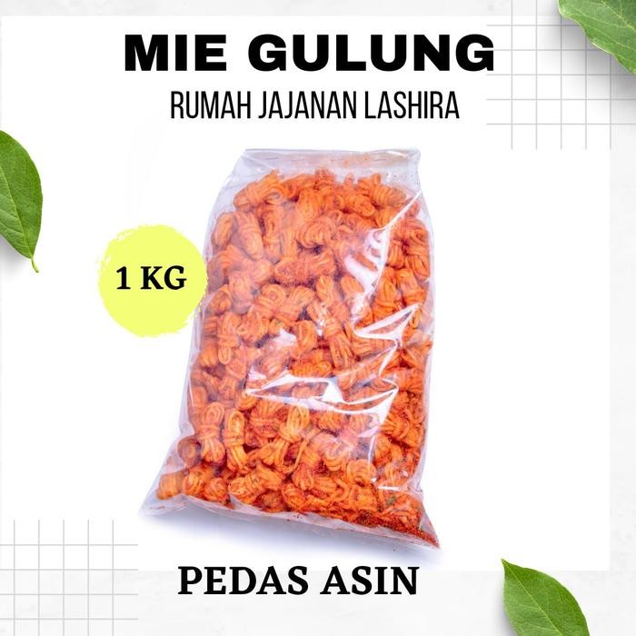 

EKSLUSIF PROMO!! 1 KG MIE GULUNG PEDAS ASIN Food Snacks Cemilan Goreng