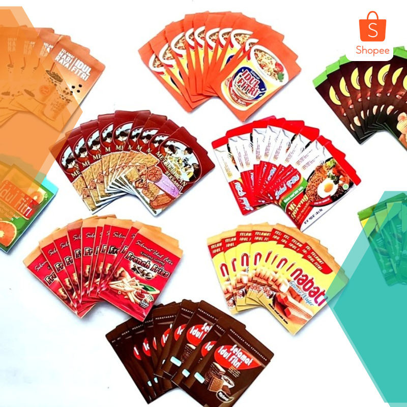 

Promo Angpao Idul Fitri isi 100 Murah Angpau Snack Lebaran Grosir TerMurah - SNACK 100pc MIX Elegan