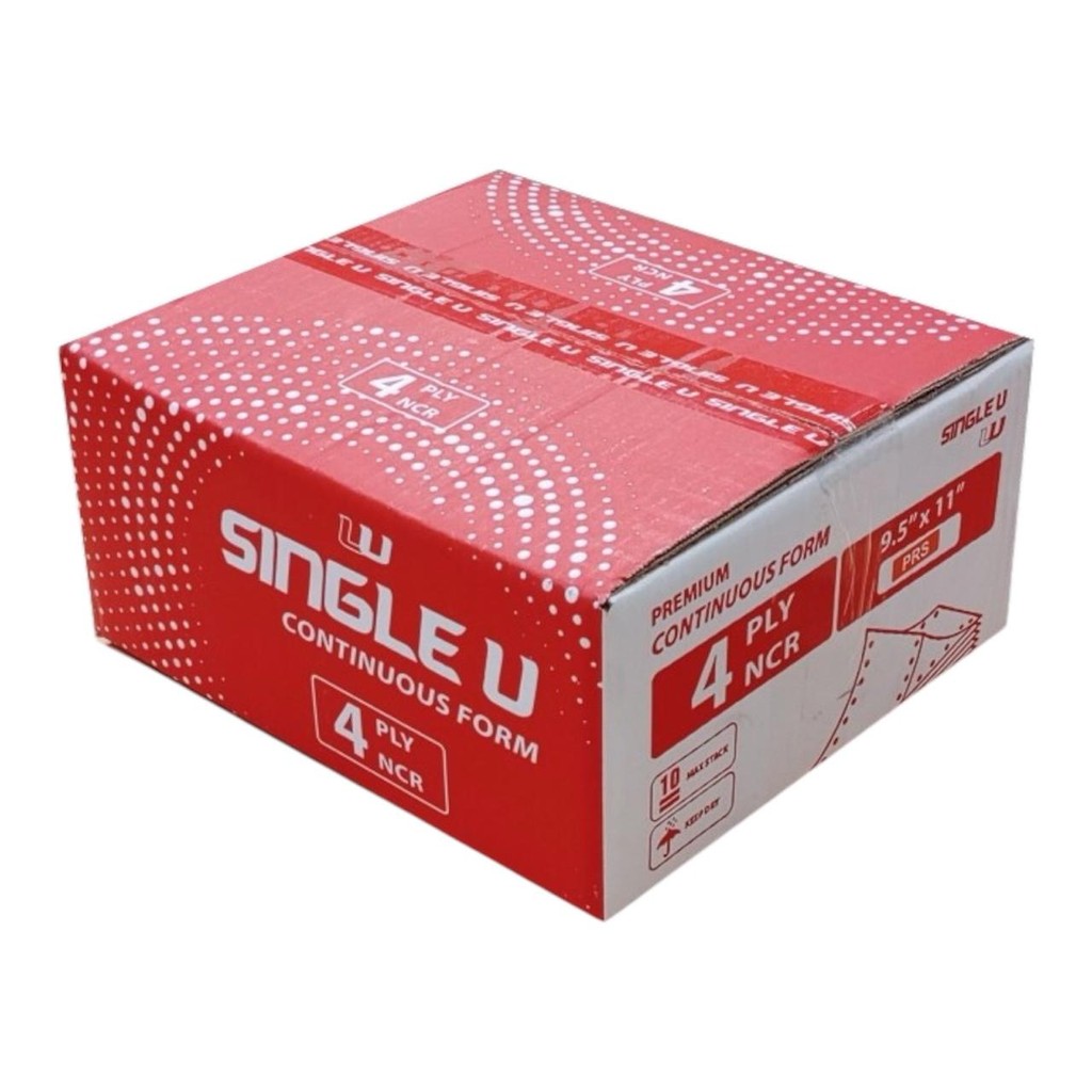 

Continuous Form 4 Ply PRS - 9,5 x 11/2 BAGI DUA NCR
