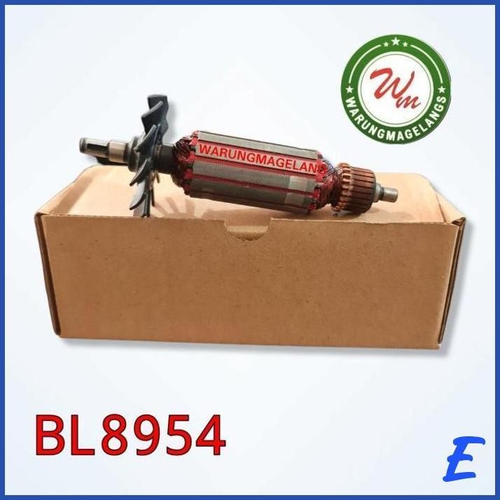 | WUN | ARMATURE ANGKER MESIN GERINDA BULL BL8954 BL 8954 GRENDA 4 INCH