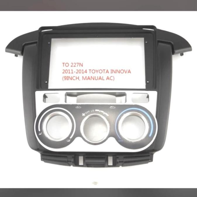 Diskon Frame Head Unit Android Toyota Innova 2012 - 2015 9Inch