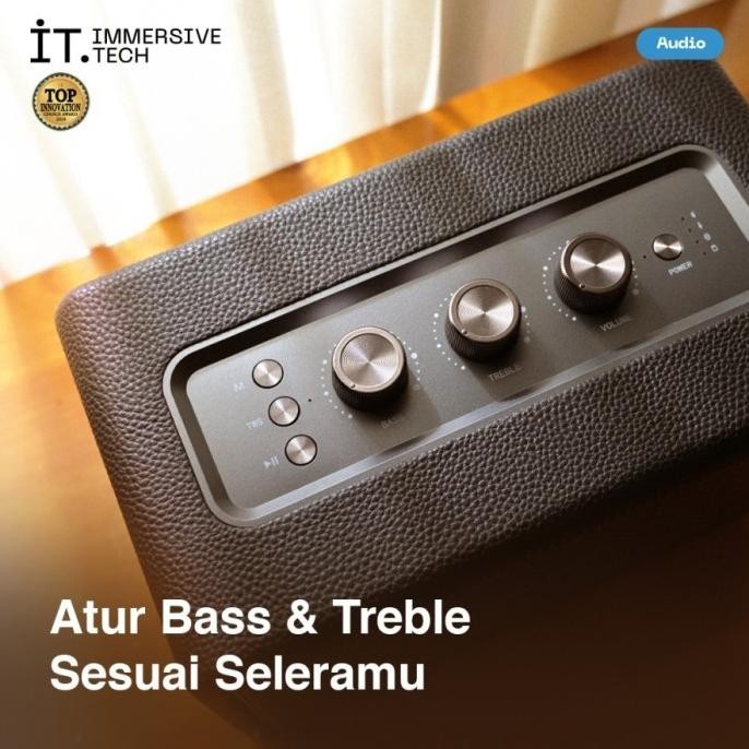 It Monarch Bluetooth Speaker T12 Resmi New Stok