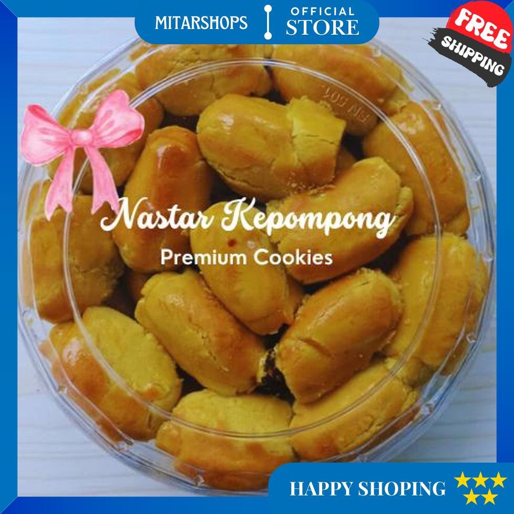 

Kue Kering Nastar Kepompong/Terenak/Termurah/Teryummy/Lebaran/Idul Fitri D Sale