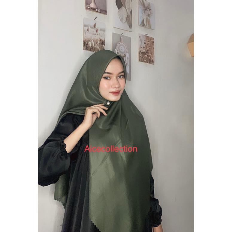 New Produck>> Kerudung Segiempat Zipper /Sleting Glamor Jumbo 130X130