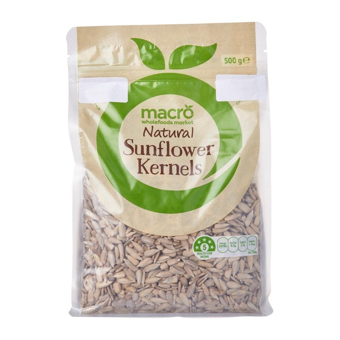 

Macro Natural Sunflower Kernels No Shell 500 g