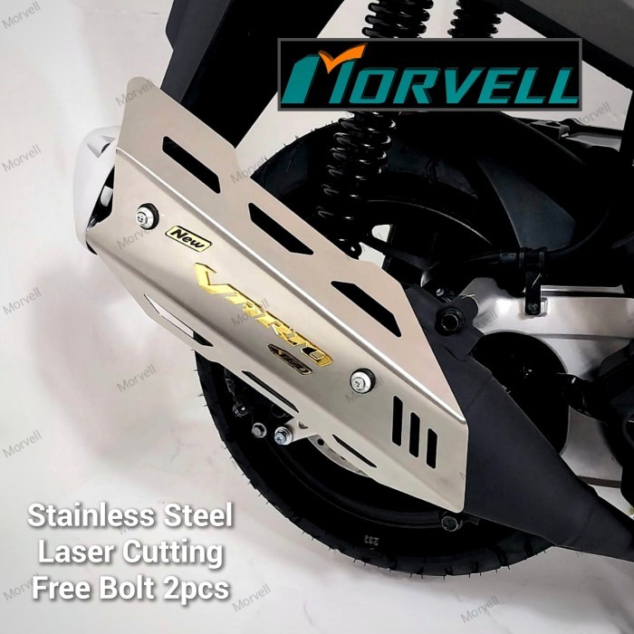 vario 160 muffler cover pelindung knalpot vario160 [kualitas terbaik]