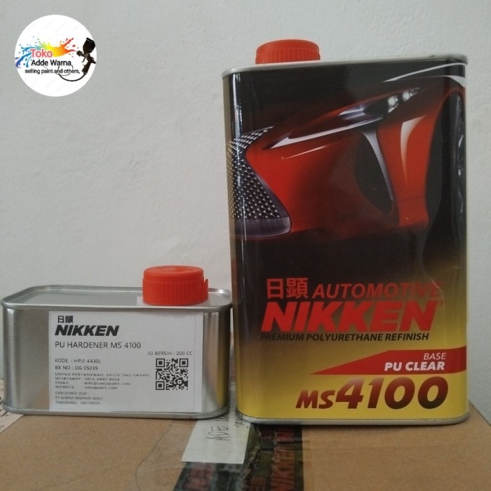 Clear Coat Nikken Ms 4100