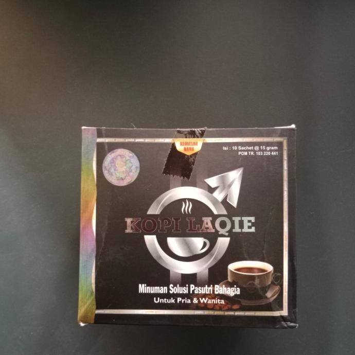 

Kopi Laqie Original 1 box isi 10 sachet