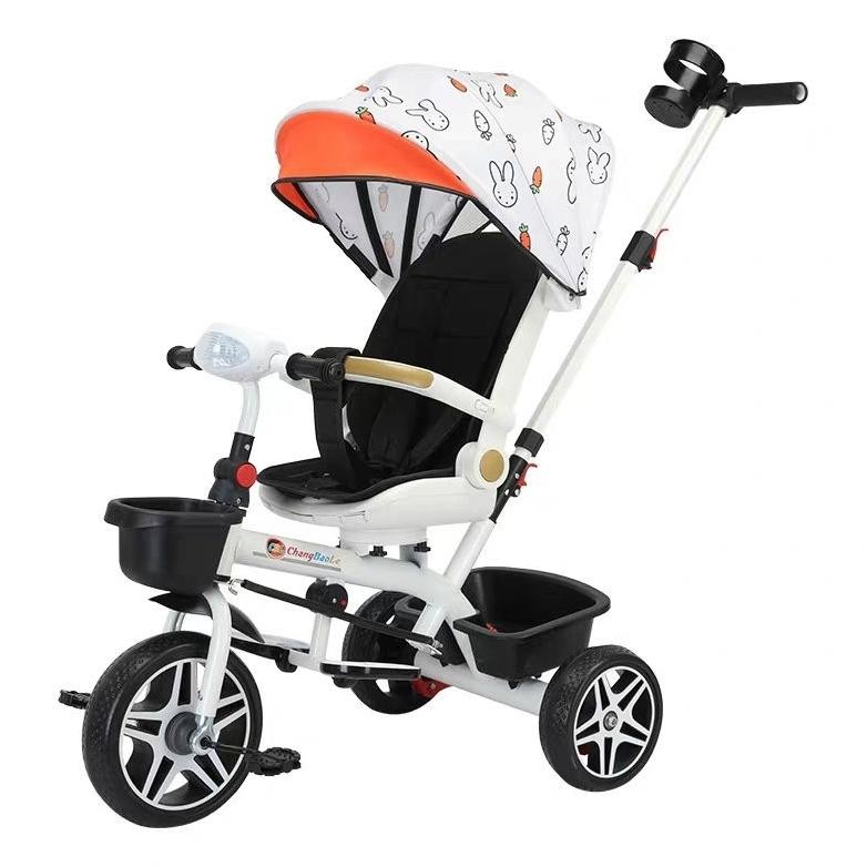 Best Seller! Sepeda 3 in 1 Anak Tricycle Sepeda Roda Tiga Multifungsi Bayi 1 Tahun Murah