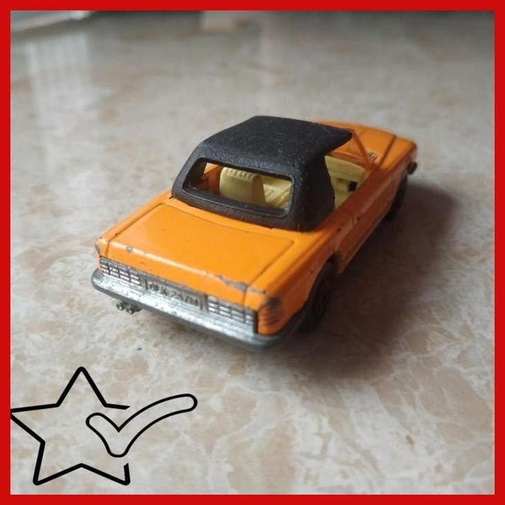 [DTH] MATCHBOX MERCEDES 350SL LESNEY ENGLAND ANTIK FULL BESI RARE UNIK