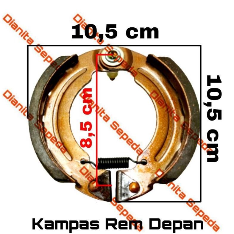 Paling Laris Kampas Rem Sepeda Listrik Depan Belakang E-Bike Cg125 Selis Pacific Uwinfly Exotic Spar