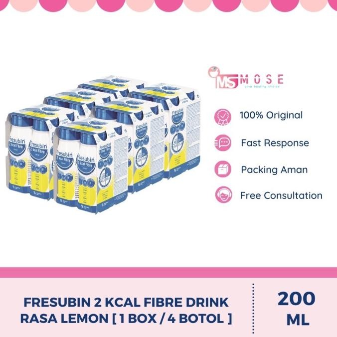 

Produk Baru!! FRESUBIN 2 KCAL FIBRE DRINK RASA LEMON 200 ML [1 Karton/24 Botol]