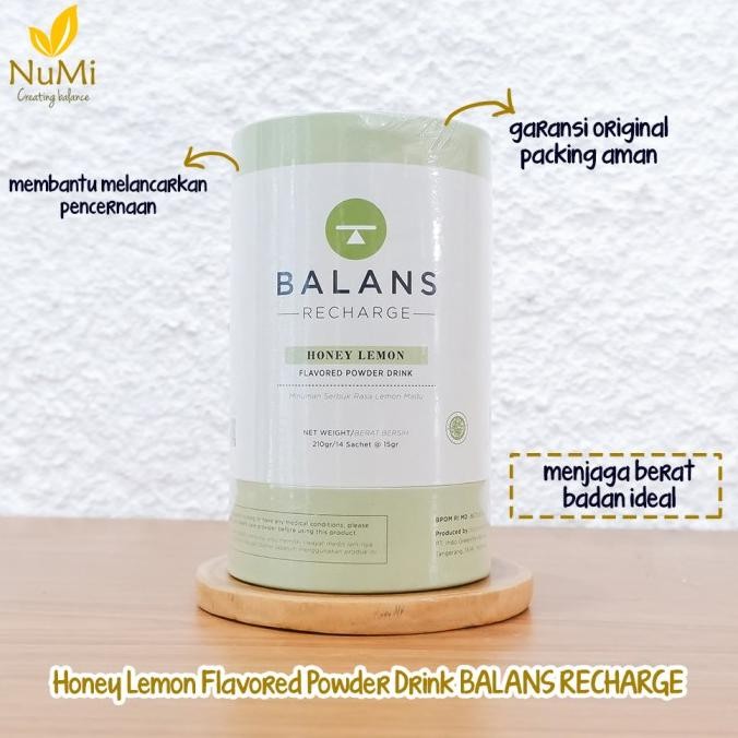 

Produk Baru!! BALANS Recharge Lemon Honey 14 Sachet minuman fiber - Balans Official