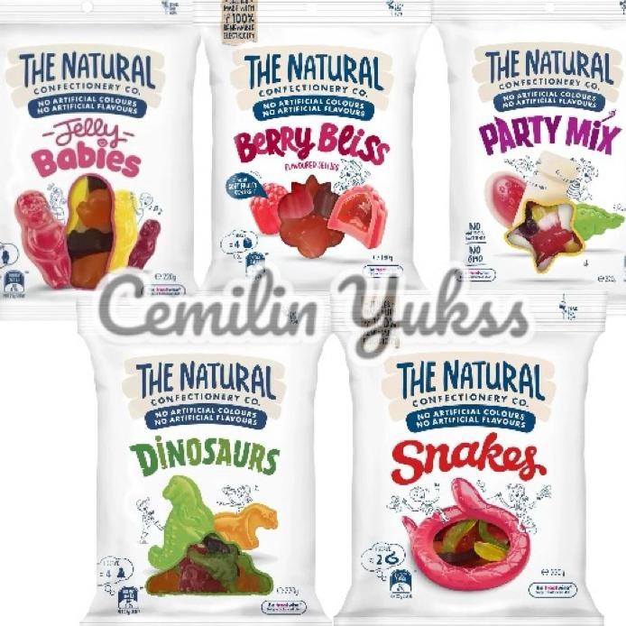 

The Natural Confectionery Co Permen Raa Buah Nae Berry Bli Dinoaur Party Permen Jelly Autralia