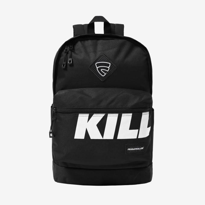 Terlaris Tas Punggung Ransel Bagpack Unisex Hitam Friday Killer | Onado Bp Black Ready Stok