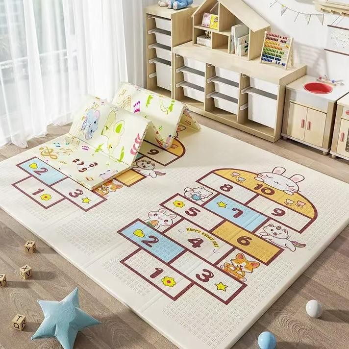 Hh Playmat Bayi 200180Cm Tebal 1Cm Free Ta Playmate Baby 200180 Cm Matra Aet Ana 10Mm Tiar Lipat Foa