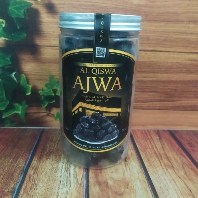 

.........] Kurma Ajwa Al Qiswa Premium 500 gr Kemasan Toples Tamr Al Madinah