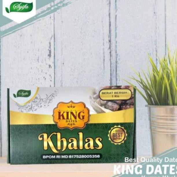 

siap kirim] Kurma KHALAS King Dates 1 Kg