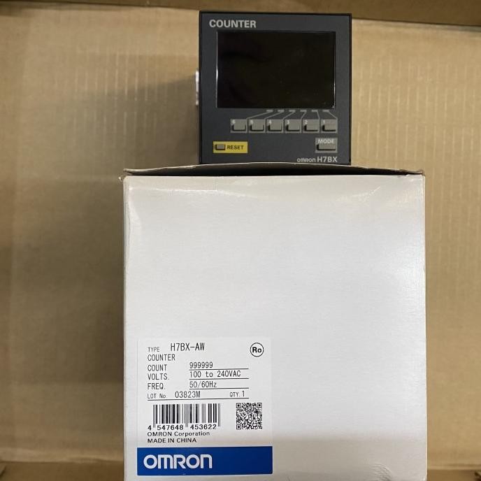 +%+%+%] Counter H7BX-AW omron digital counter 100-240Vac
